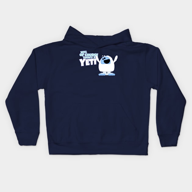 Well, OF COURSE there's a YETI Kids Hoodie by DavidWhaleDesigns